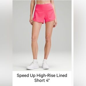 lululemon athletica Pink Women's Shorts